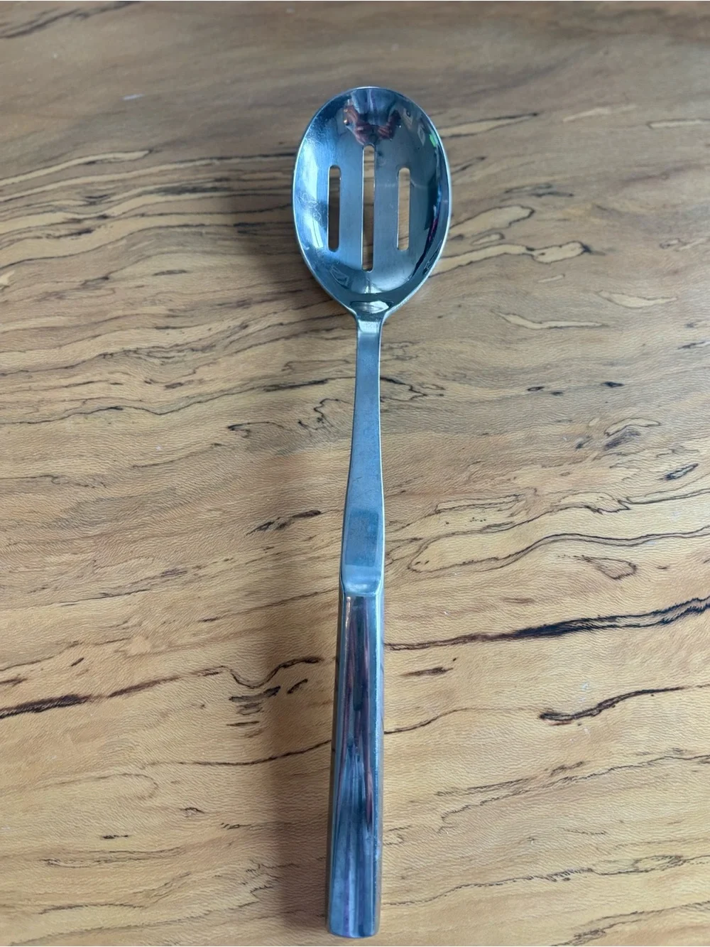 Halco Stainless Steel Korea Slotted Serving Spoon Vintage Flatware Utensil